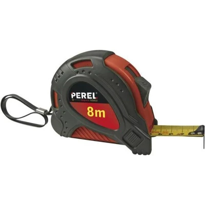 Afbeelding van Rolmaat Toolland 8 meter (2 blokkeerknoppen, Polsband)