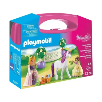 Afbeelding van Playset Princess Unicron Carry Case Playmobil 70107 42 Onderdelen