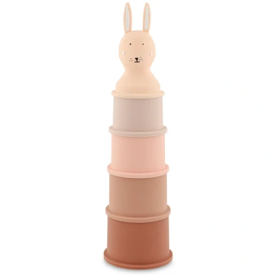 Afbeelding van Trixie Stacking cups 5pcs Mrs. Rabbit