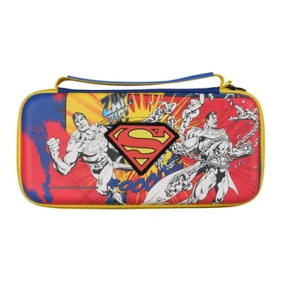 Image de Sacoche Just For Games DC Superman pour Nintendo Switch Lite et modèle OLED