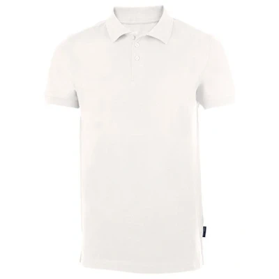 Afbeelding van Men&#039;s Heavy Stretch Polo met korte mouwen White S