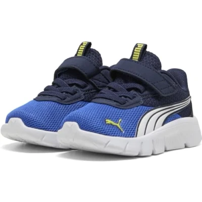 Image de PUMA Flexfocus Baskets modernes AC+ PS bleu vif et blanc Pointure 38 Enfant, blanc, 34 EU