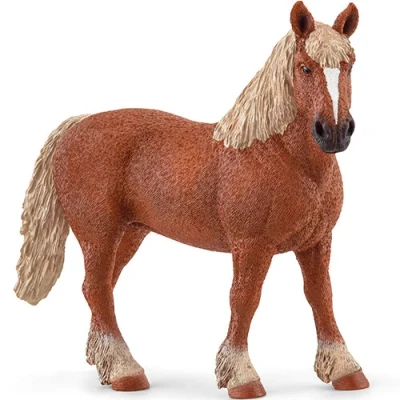 Afbeelding van Schleich farm world belgisch trekpaard merrie 14 cm