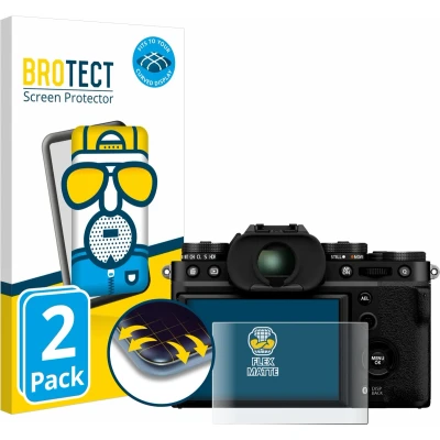 Afbeelding van BROTECT Screenprotector voor Fujifilm X T5 Folie Beschermfolie matte volledig dekking (2 Stuks)