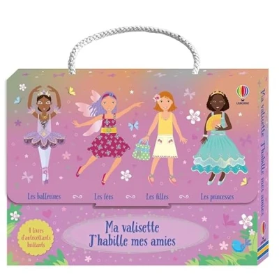 Afbeelding van MA VALISETTE J&#039;HABILLE MES AMIES PRINCESSES FEES FILLES