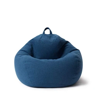 Afbeelding van Lumaland Comfort Line Indoor Zitzak L 80x90x50cm / 185l Lichtgrijs