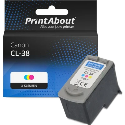 Afbeelding van Huismerk Canon CL 38 Inktcartridge 3 kleuren