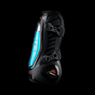 Image de eQuick Protèges Tendons eShock Front Noir Cob