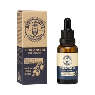 Afbeelding van Men&#039;s Master Stimulating Beard Oil Hydraterende en Verzorgende Baardolie Met Vitamine E