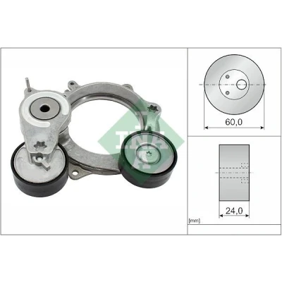 Afbeelding van Riemspanner, Poly V riem INA 534 0718 10