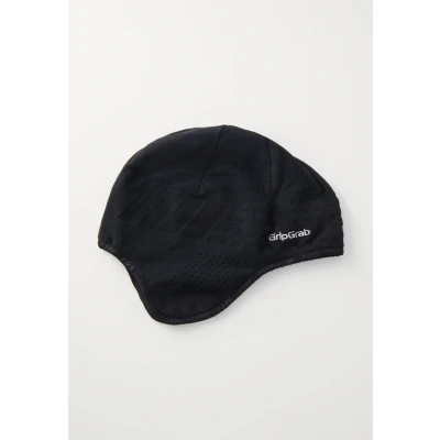Afbeelding van GripGrab Aviator Windproof Strenge Winter Fiets Helmmuts Wielersport Skull Cap Zwart Unisex Maat M