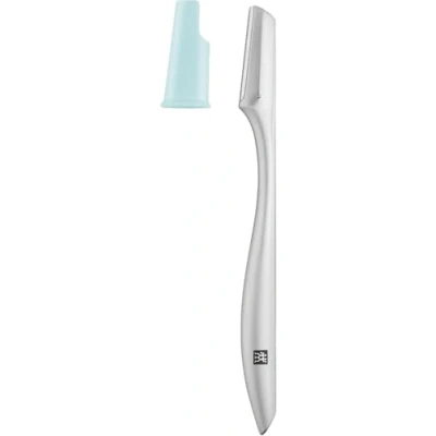 Afbeelding van ZWILLING Gezichtsscheerapparaat met scheermesje (voor nauwkeurige, hygiënische en zorgvuldige ontharing), roestvrij staal, zilver