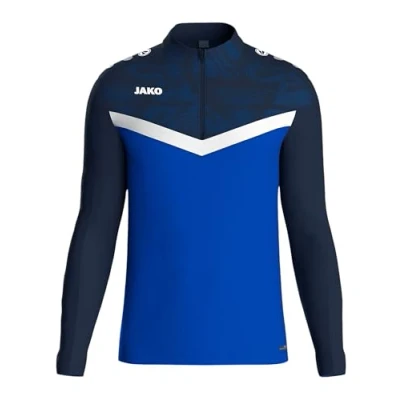 Afbeelding van JAKO Ziptop Iconic rood/wijnrood L royal/marine / 140