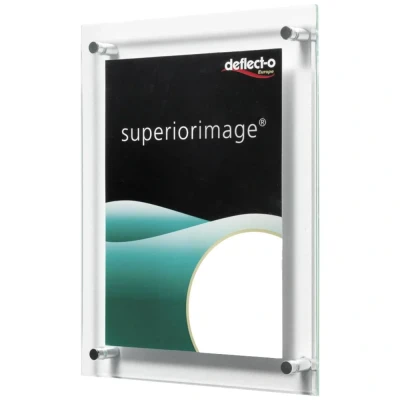 Afbeelding van Deflecto Superior Image 691290 Folderhouder (wandmodel) DIN A4 1 stuk(s) (b x h d) 257 320 25 mm