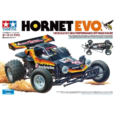 Afbeelding van 1:10 Tamiya 58742 RC Hornet EVO Off Road Buggy Plastic Modelbouwpakket