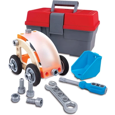 Afbeelding van Klocki drewniane HAPE Junior Inventor Zestaw samochodowy E3038A