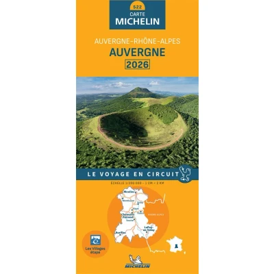 Image de Carte Régionale Auvergne 2025