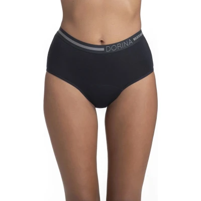 Afbeelding van Dorina MOON Menstruatieondergoed, Dames, Maat: 34, Black/black