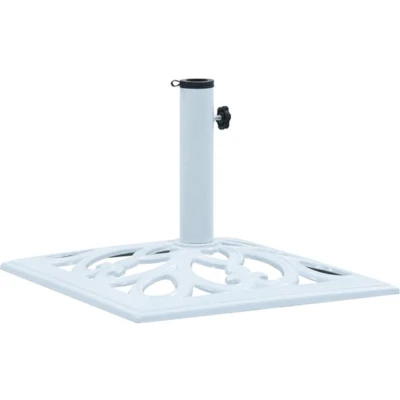 Afbeelding van Parasolvoet 12 kg 49 cm gietijzer wit