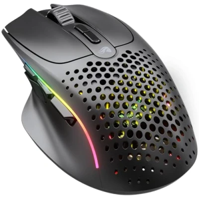 Afbeelding van Glorious Model I 2 Wireless Zwart Gaming Muis Draadloos optisch 9 knoppen 26.000 DPI