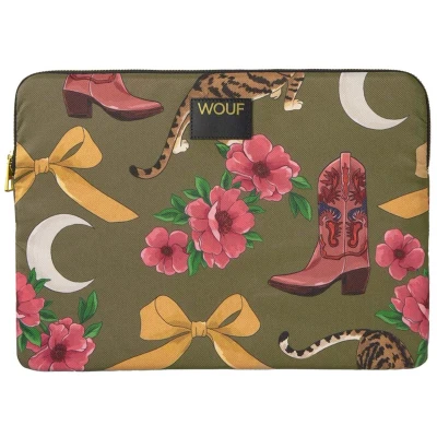 Afbeelding van Wouf Daily Laptop Hoes 13 14 inch Laptopsleeve Rodeo