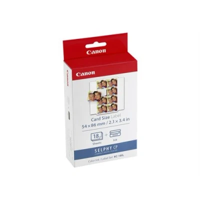 Afbeelding van Canon KC 18 IL Zelfklevend papier met kleurpatroon inbegrepen