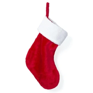 Afbeelding van Kerstsok Decoris 40 x 27 centimeter (Klassiek, Rood/wit)