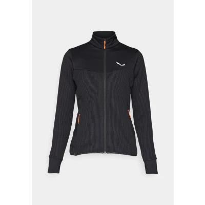 Afbeelding van Salewa PUEZ Waffle Jacket Fleecejas, Dames, Maat: 40, Black out