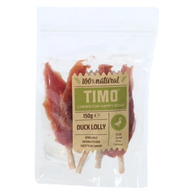 Afbeelding van Timo Lolly Eend Hondensnacks 150 g