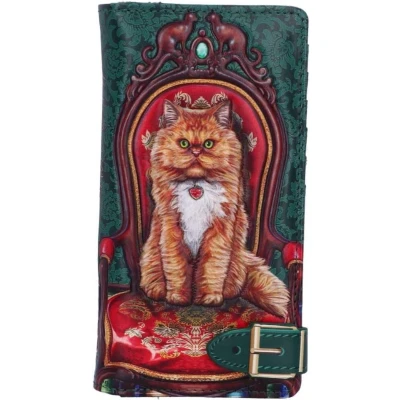 Afbeelding van Lisa Parker bij Nemesis Now Mad About Cats Relief Portemonnee Zeer Gedetailleerd Royaal Formaat 18,5cm x 9,5cm 2,5cm Multicolours