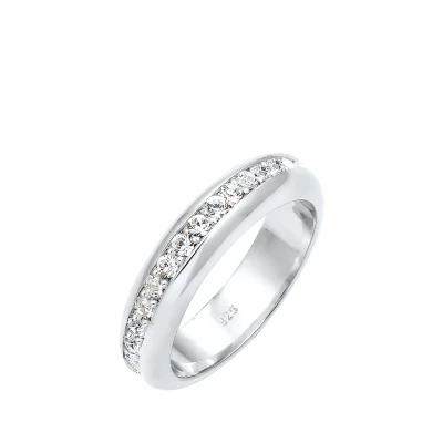 Afbeelding van Elli Classic Ring silvercoloured, Dames, Maat: 52, Silver coloured
