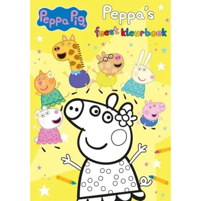 Afbeelding van Peppa Pig Peppa&#039;s feestkleurboek