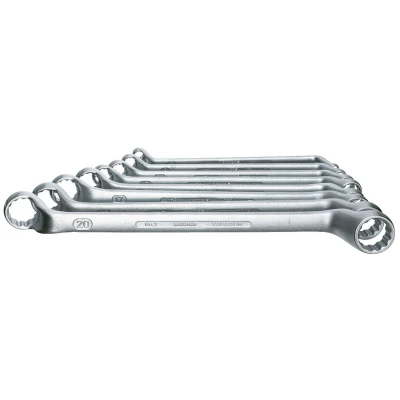 Afbeelding van Gedore 6031390 Dubbele ringsleutelset 12 delig 6 34 mm DIN 838