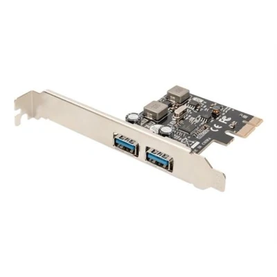 Afbeelding van Digitus DS 30220 5 2 poorten PCI Express kaart PCIe Incl. Low Profile slotplaat
