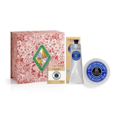Afbeelding van L&#039;Occitane Shea Butter Bodycare Gift Set Pakket