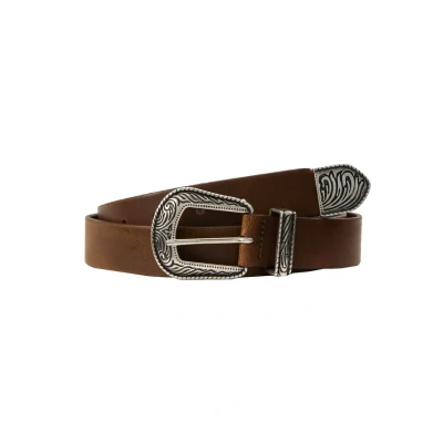 Afbeelding van Vanzetti Riem, Dames, Maat: 110, Braun
