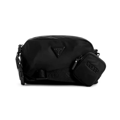 Afbeelding van Guess Latona Sling SET Schoudertas, Dames, Maat: One Size, Black