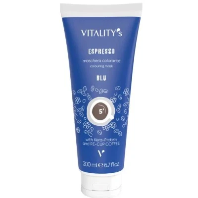 Afbeelding van Vitality&#039;s Espresso Colouring Blu Masker 200ml Kleur Opfrissen