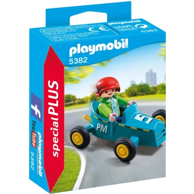 Afbeelding van PLAYMOBIL Jongen met cart 5382