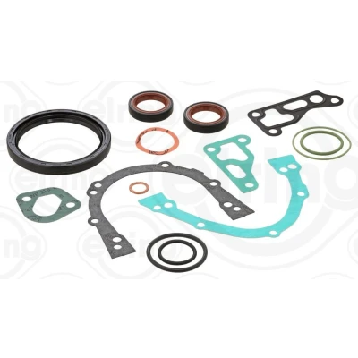 Afbeelding van ELRING 670.720 Pakkingen Met asdichtring krukas Zonder oliekuipafdichting VOLKSWAGEN: GOLF 3, Polo III Hatchback, AUDI: 80 B4 Avant
