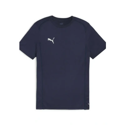 Afbeelding van Puma, Mannen, Sportief shirt, teamFINAL Casuals T shirt (L), Blauw, L