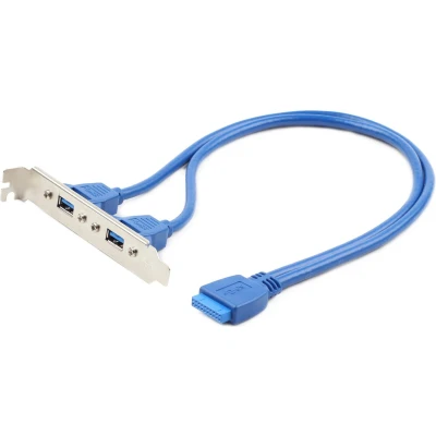 Afbeelding van Pin Header bracket USB3.0 (v) 2x USB A 0,45 meter