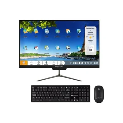 Image de Ordissimo Clara2 Tout en un Pentium Silver N5030 / 1.1 GHz RAM 6 Go SSD 256 UHD Graphics 605 GigE LAN sans fil: 802.11b/g/n, Bluetooth 4.2 v4 moniteur : LED 23.8&quot; 1920 x 1080 (Full HD)