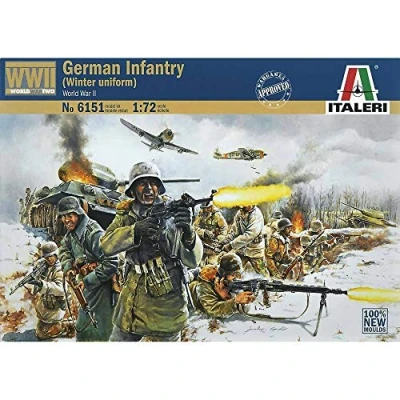 Afbeelding van Italeri German Infantry (Winter uniform)