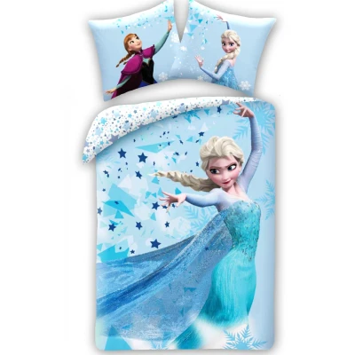 Afbeelding van Frozen Dekbedovertrek 140x200+50x70 Katoen 2in1