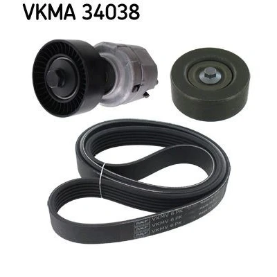 Afbeelding van SKF VKMA 34038 Poly V riem set FORD: FIESTA 5, 4
