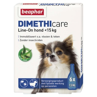 Afbeelding van Beaphar Dimethicare Line On Hond Tegen Vlooien En Teken