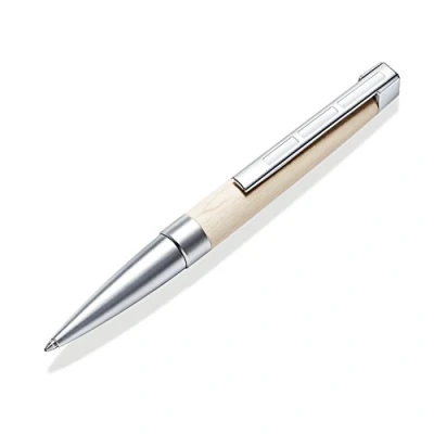 Afbeelding van STAEDTLER Initium Lignum 9PM320B 9 balpen van esdoornhout B zwart