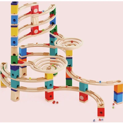 Afbeelding van Hape Quadrilla The Cyclone Knikkerbaan