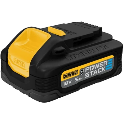 Afbeelding van DeWalt, Gereedschap batterijen + laders, Powerstack vervangingsaccu 18 V / 5 Ah (18 V)